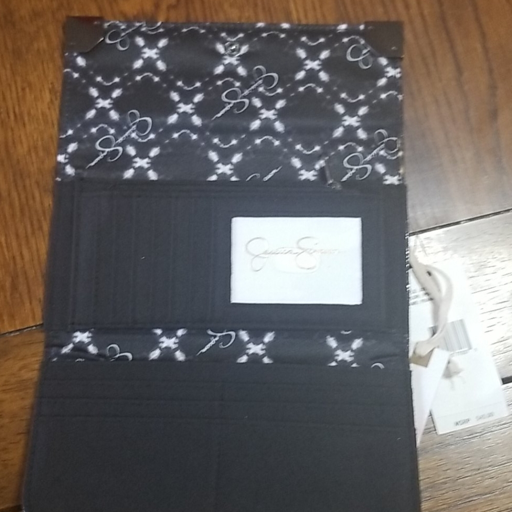 NWT Jessica Simpson Silver/pewter metallic Wallet - Picture 2 of 5